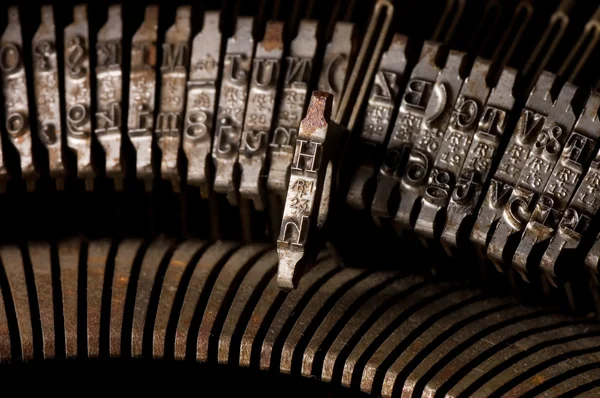 Alte Schreibmaschinenschreibmaschine — Stockfoto
