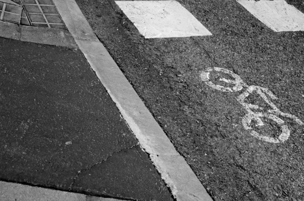 Signal bicycle — Stock Photo, Image