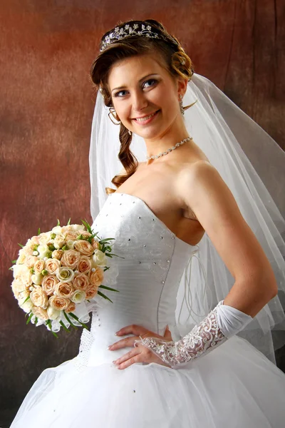 La bella sposa — Foto Stock