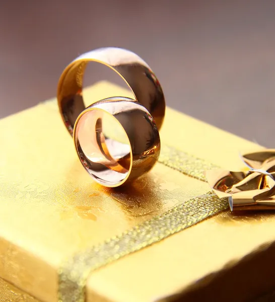 Matrimonio un anello — Foto Stock