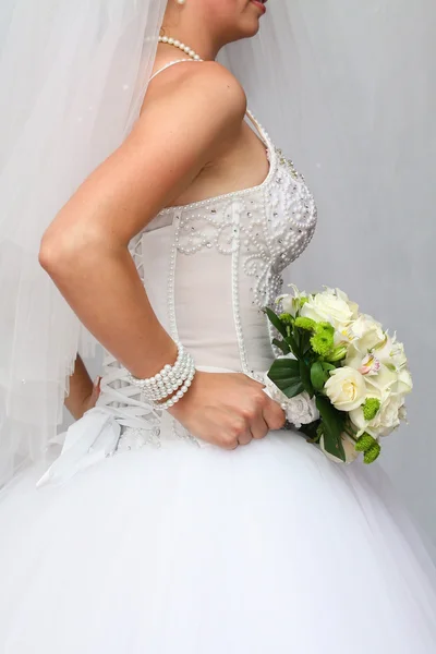 La hermosa novia — Foto de Stock