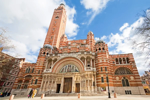 Westminster Cathedral a Londra, Inghilterra, Regno Unito . — Foto Stock