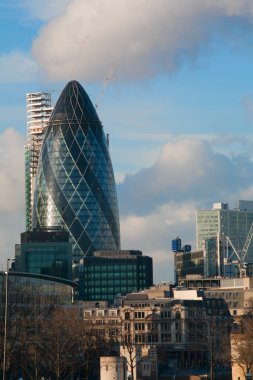 gökdelen Londra'da. 30 St mary balta (swiss bina yeniden görüntüleyin).