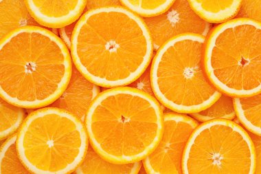 Healthy food, background. Orange