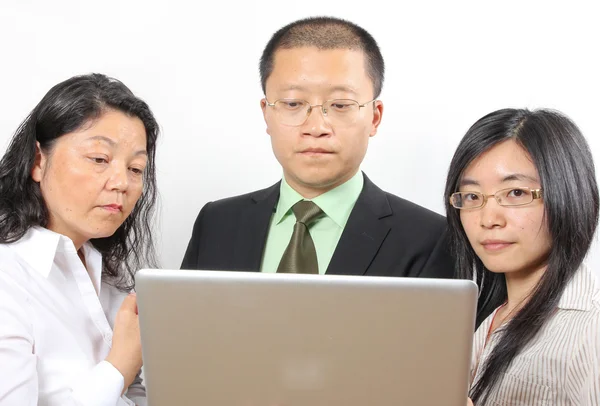 3 imprenditori cinesi — Foto Stock