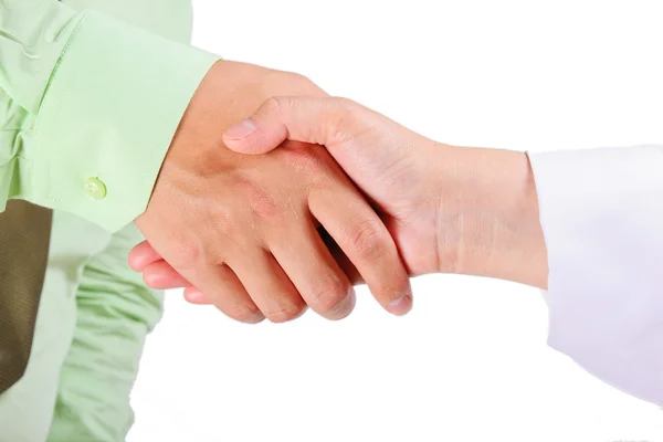 Asian business shaking hands — Stock Photo, Image
