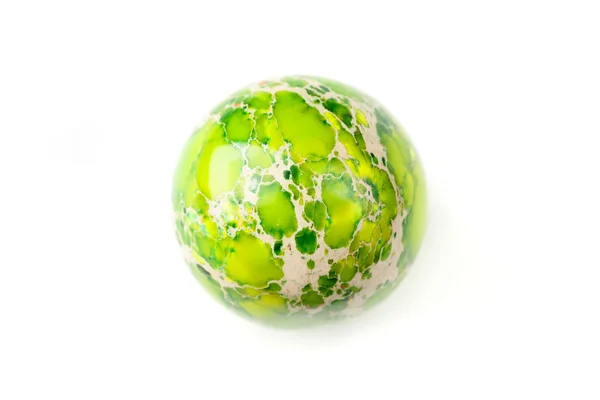 Kula jaspis zielony — Zdjęcie stockowe