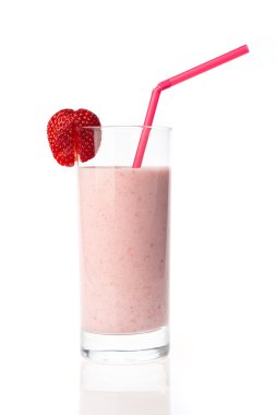 Çilekli milkshake