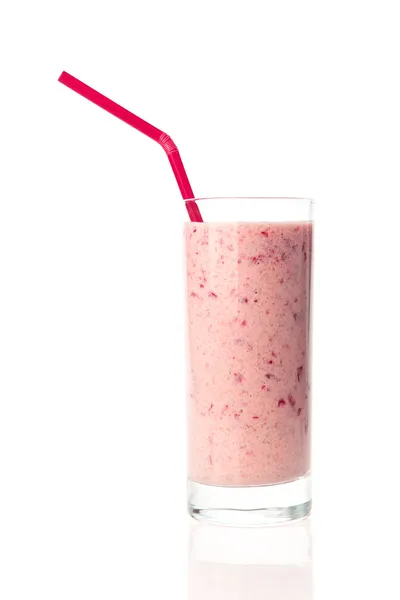 Cherry milkshake — Stock Photo, Image