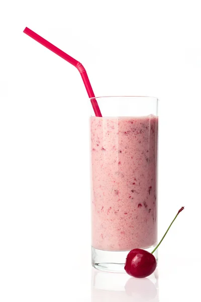 Cherry milkshake — Stockfoto