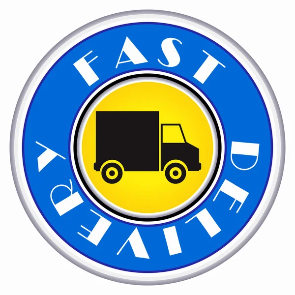 Icono de entrega rápida — Vector de stock