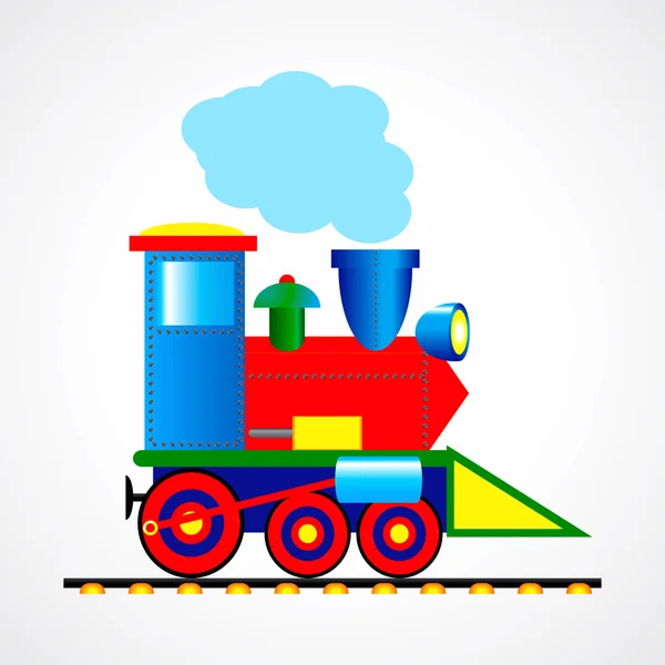 Locomotive vapeur — Image vectorielle