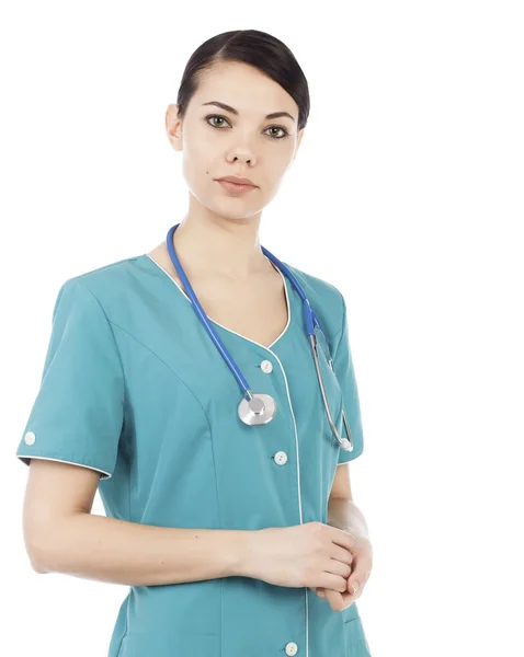 Młoda kobieta pielęgniarka — Zdjęcie stockowe