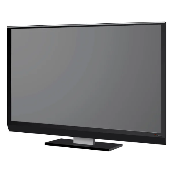 LCD TV screen — Stock Vector