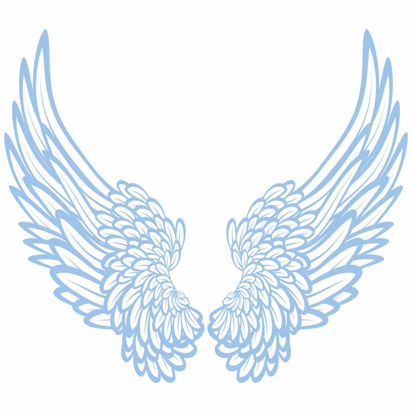 翼のペア — ストックベクタ