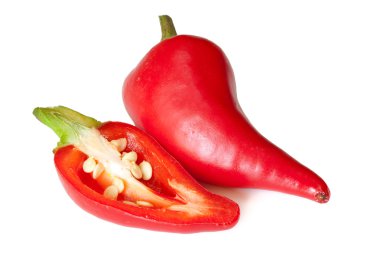 Red hot chilli pepper clipart