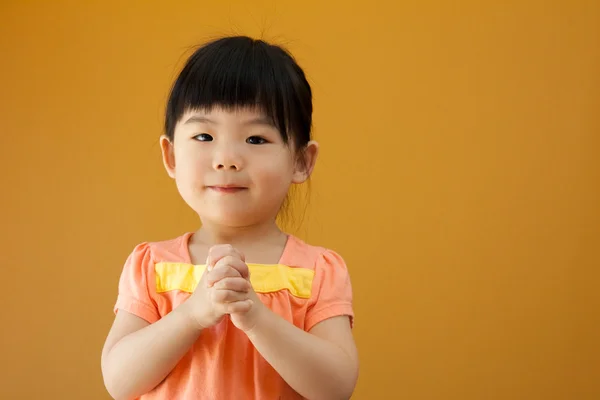 Ázsiai kislány gyerek — Stock Fotó
