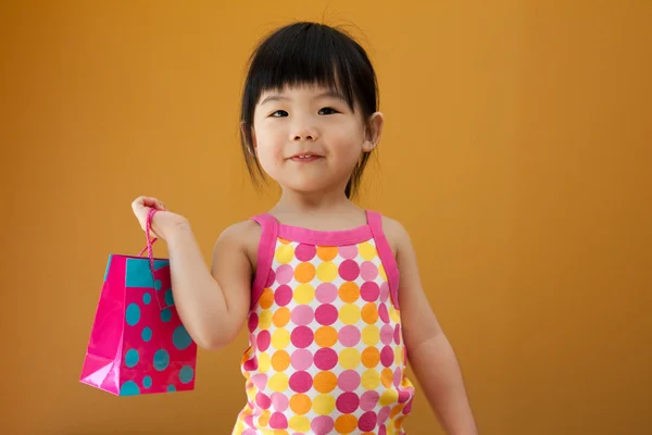 Asijské dítě holčička — Stock fotografie