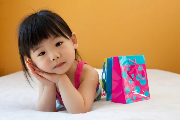 Asiatiska barn flicka — Stockfoto