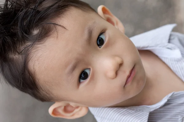 亚洲男孩肖像 — 图库照片