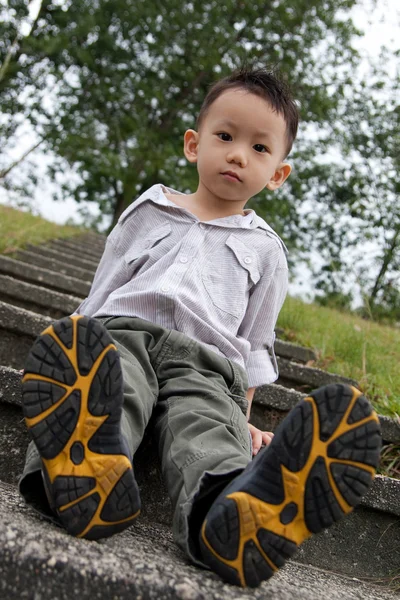 Asian boy portrait — Stock Photo, Image