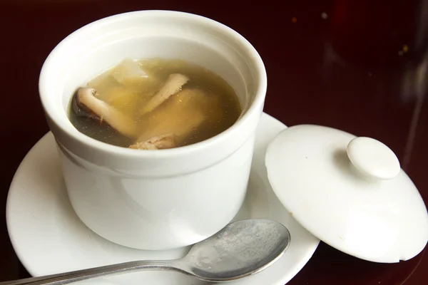 Stock image Abalone chicken mushroom soup