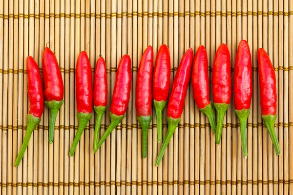 Czerwone chilli — Zdjęcie stockowe