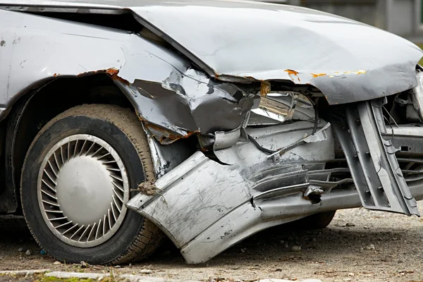 Katastrofa samochodowa — Zdjęcie stockowe