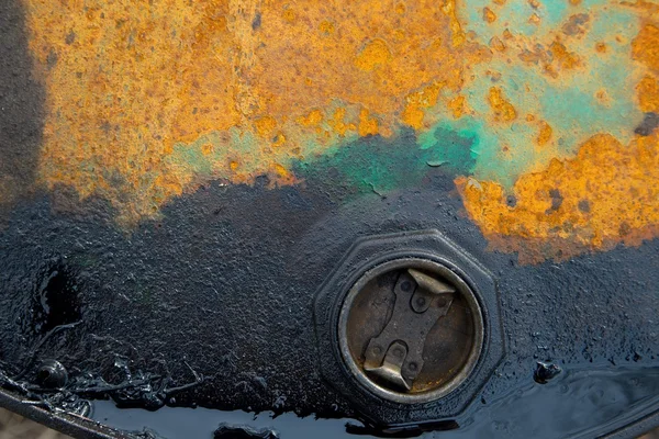 Förorening genom olja — Stockfoto
