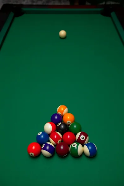 Pool Table — Stock Photo, Image
