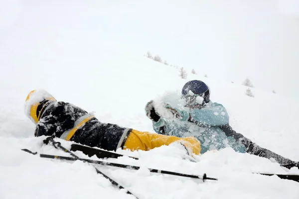 Jugando en la nieve —  Fotos de Stock