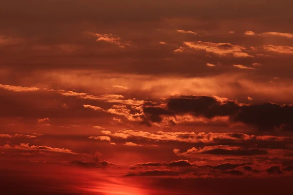 Kızıl gökyüzü — Stok fotoğraf