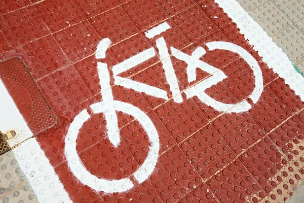 Značka jízdních kol — Stock fotografie