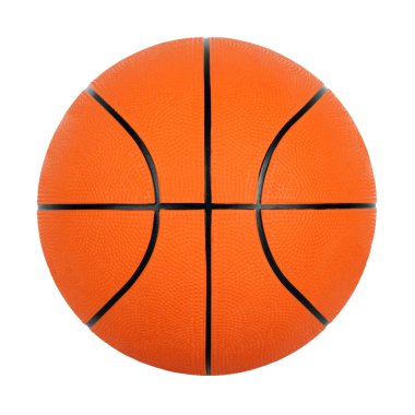 Turuncu basketbol topu