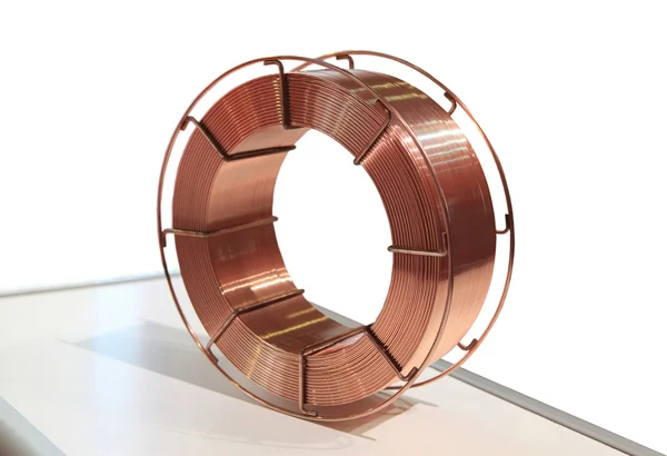 Hank of a copper wire — Stock Photo, Image
