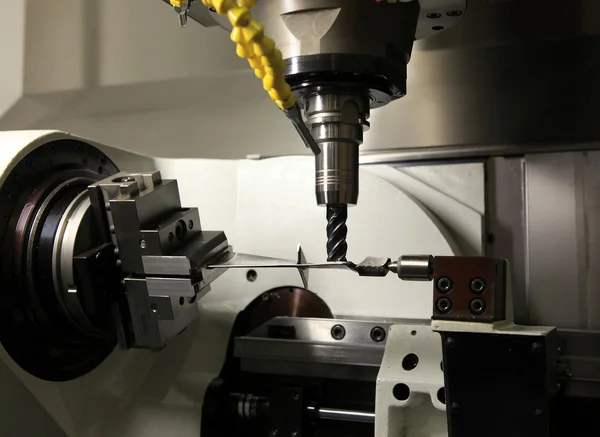 Przemysłowe laserowego plotera tnącego — Zdjęcie stockowe