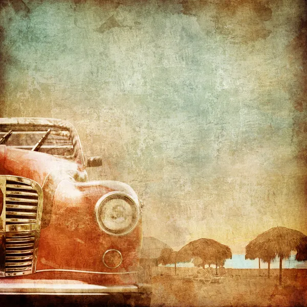 Старый автомобиль — стоковое фото