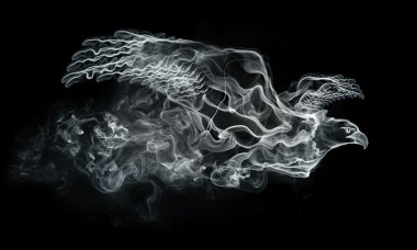 Smoke Eagle clipart