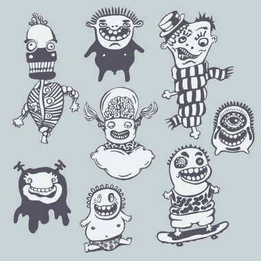 Freak Set clipart