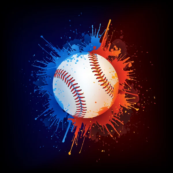 Μπέιζμπολ μπάλα — Διανυσματικό Αρχείο
