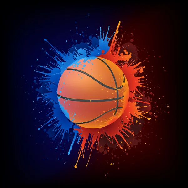 Basketball Ball — Stock Vector