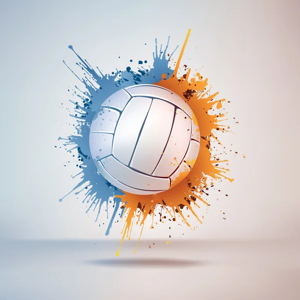 Balle de volley — Image vectorielle