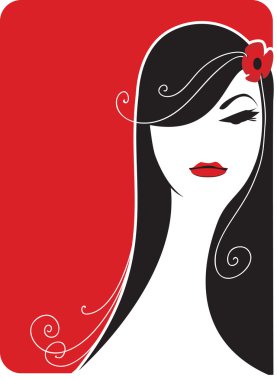 Femme fatale clipart