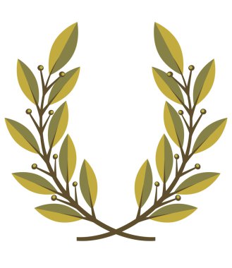 Laurel wreath clipart