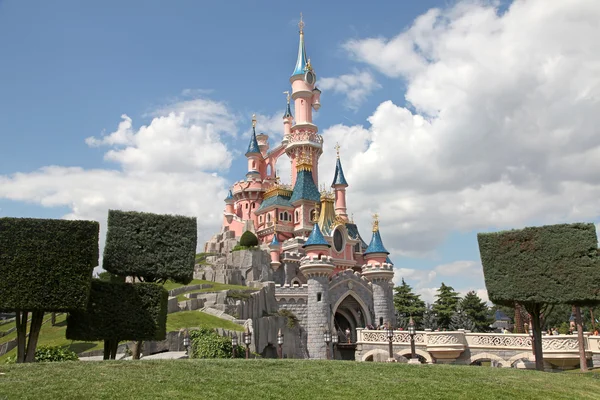 迪士尼乐园巴黎城堡 图库图片