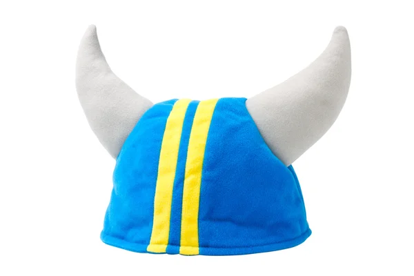 Viking hatt, hjälm, isolerade — Stockfoto