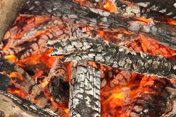 stock image Burning coals