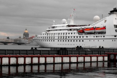 büyük gemi Port saint-petersburg, Rusya Federasyonu