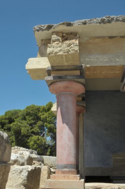 minoan antik tapınak