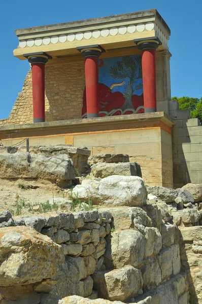 古代 minoan 寺 — 图库照片